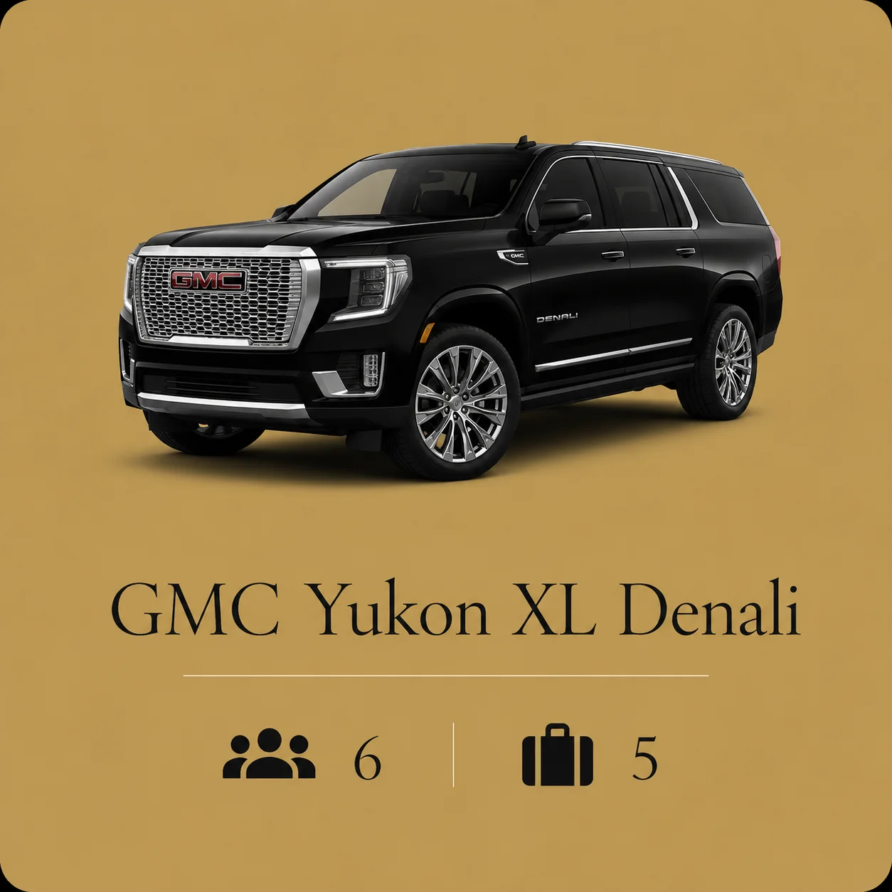 Premium transportation vehicle in the Muskoka Limousine Services fleet